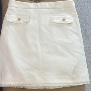 Elegant White Skirt